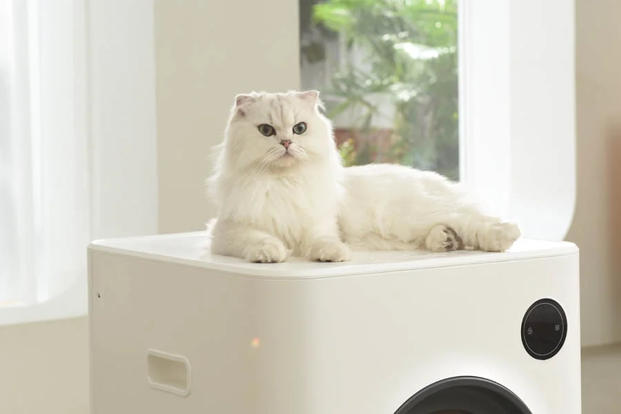 rolling litter box